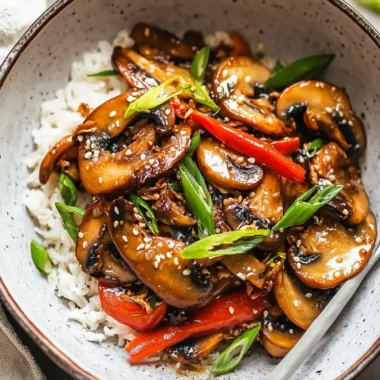 20-Minute Mushroom Stir Fry