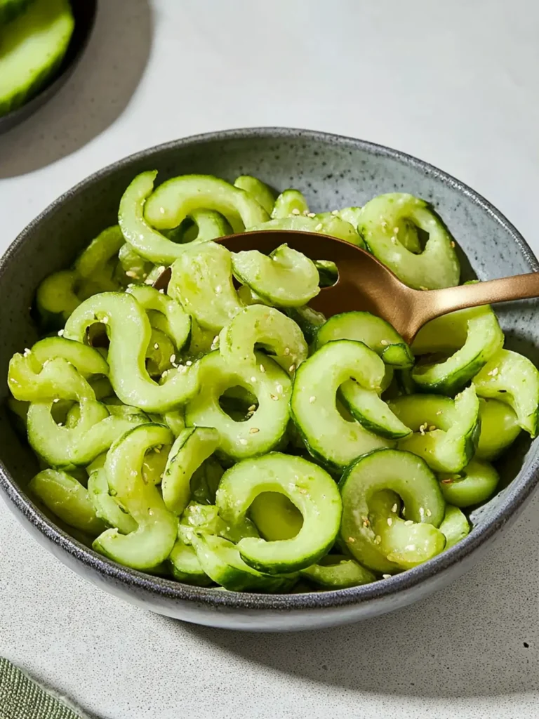Refreshing Sunomono: Irresistible Japanese Cucumber Salad Recipe 3 Sunomono (Japanese Cucumber Salad)