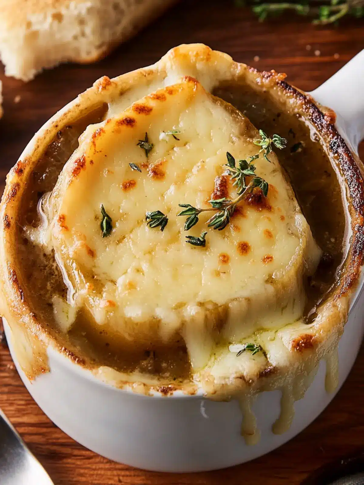 Irresistible French Onion Soup with Savory Vegetarian Twist 4 French Onion Soup