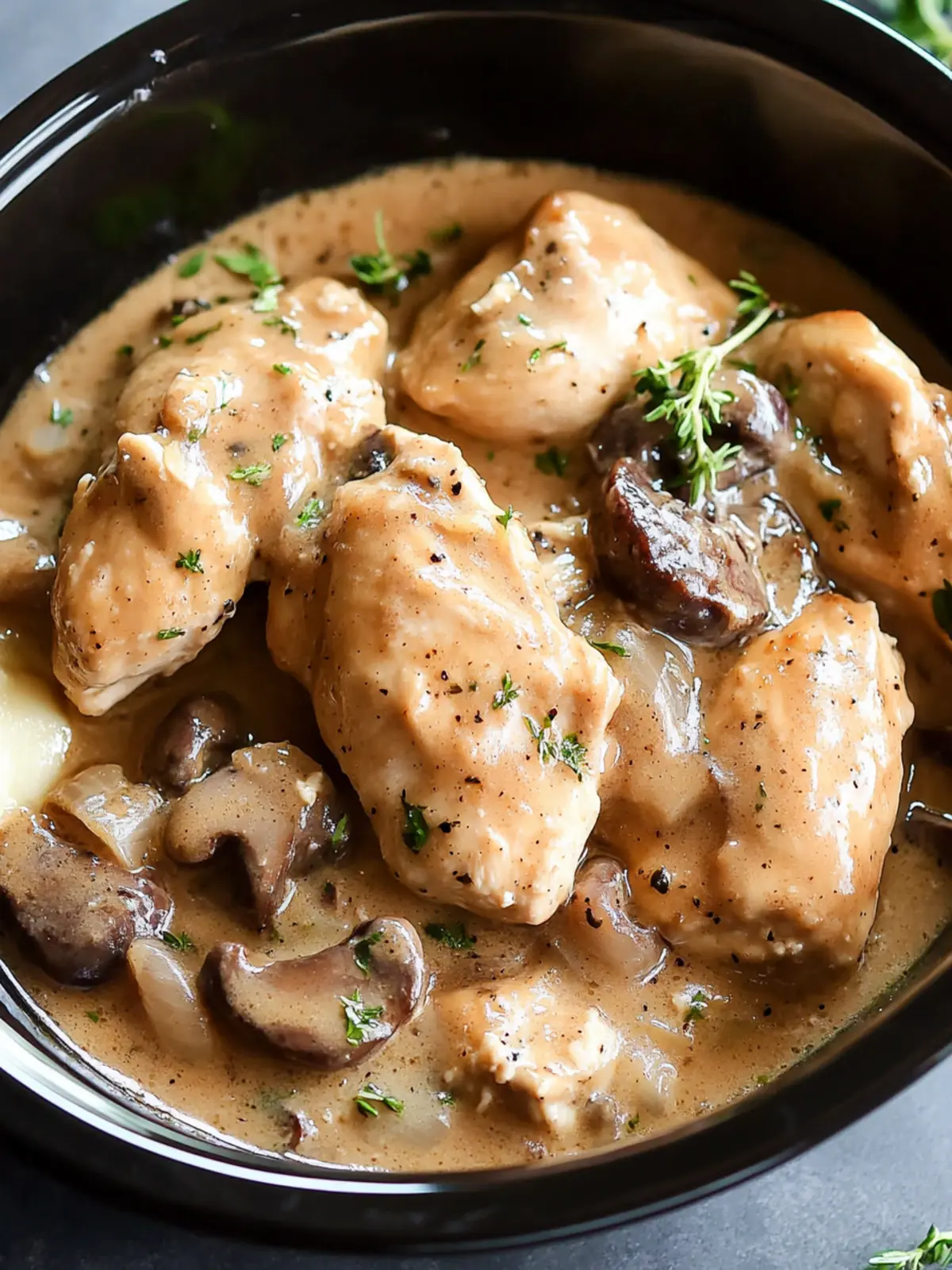 Crock-Pot Chicken Marsala: Effortless Comfort Food Delight 3 Crock-Pot Chicken Marsala