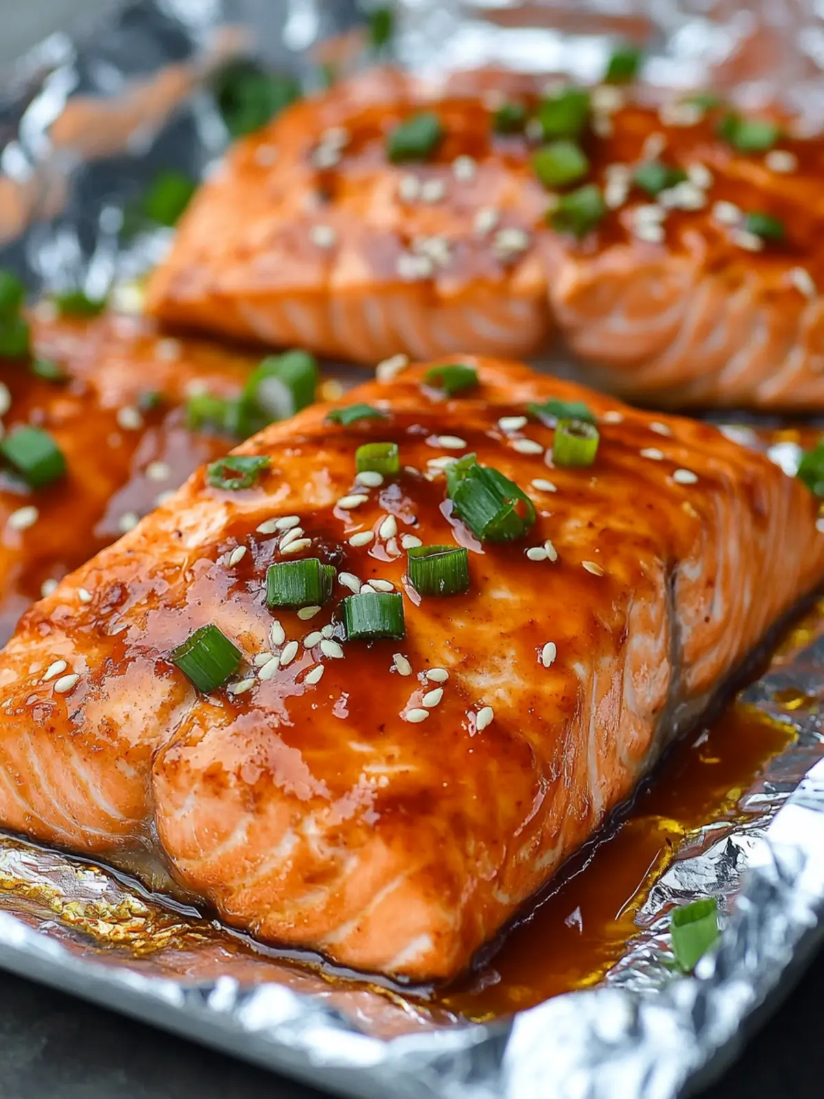 Delicious Korean Glazed Salmon in Foil for Easy Weeknight Dinners 2 Korean Glazed Salmon In Foil