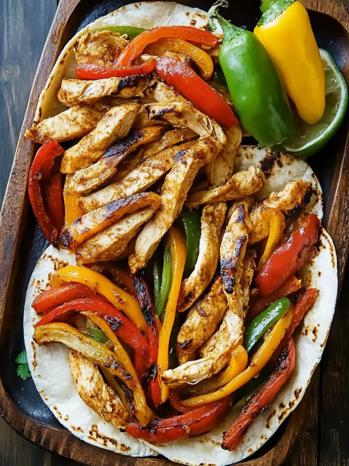 The Best Chicken Fajitas
