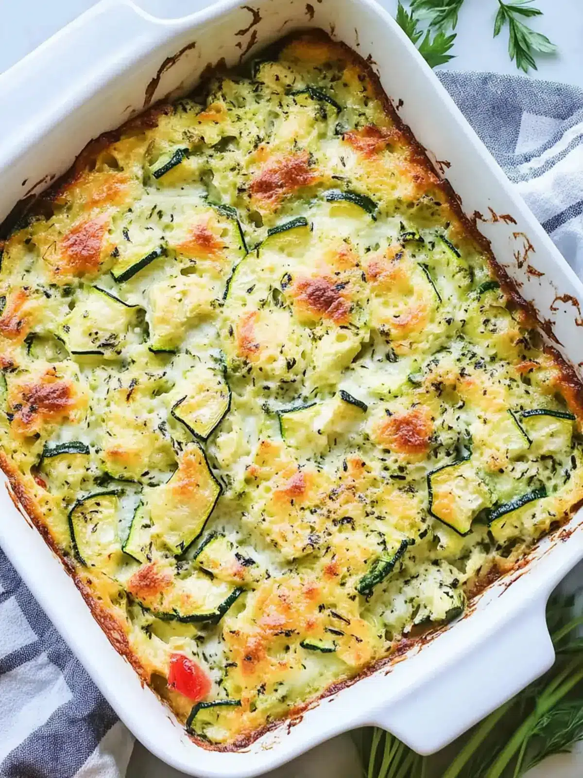 Zucchini Breakfast Casserole
