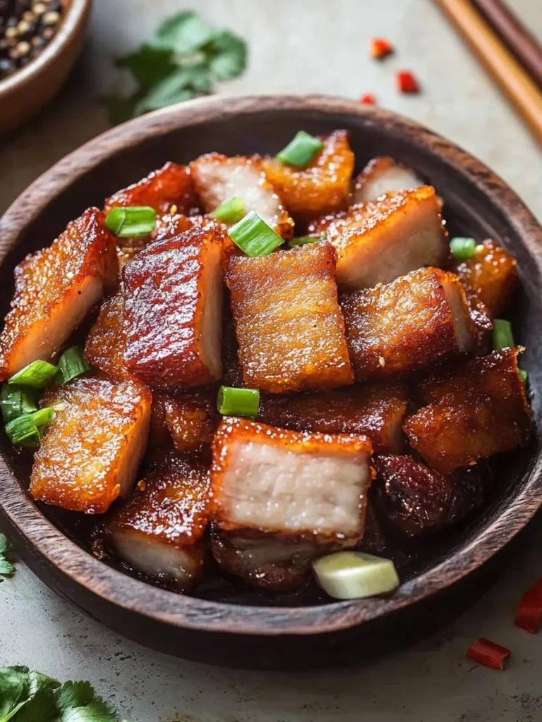 Crispy Chinese Pork Belly: Elevate Your Home Cooking Game 4 Chinese Crispy Pork Belly