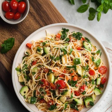 Vibrant Spaghetti Salad: Easy Recipe for Summer Gatherings 10 Spaghetti Salad