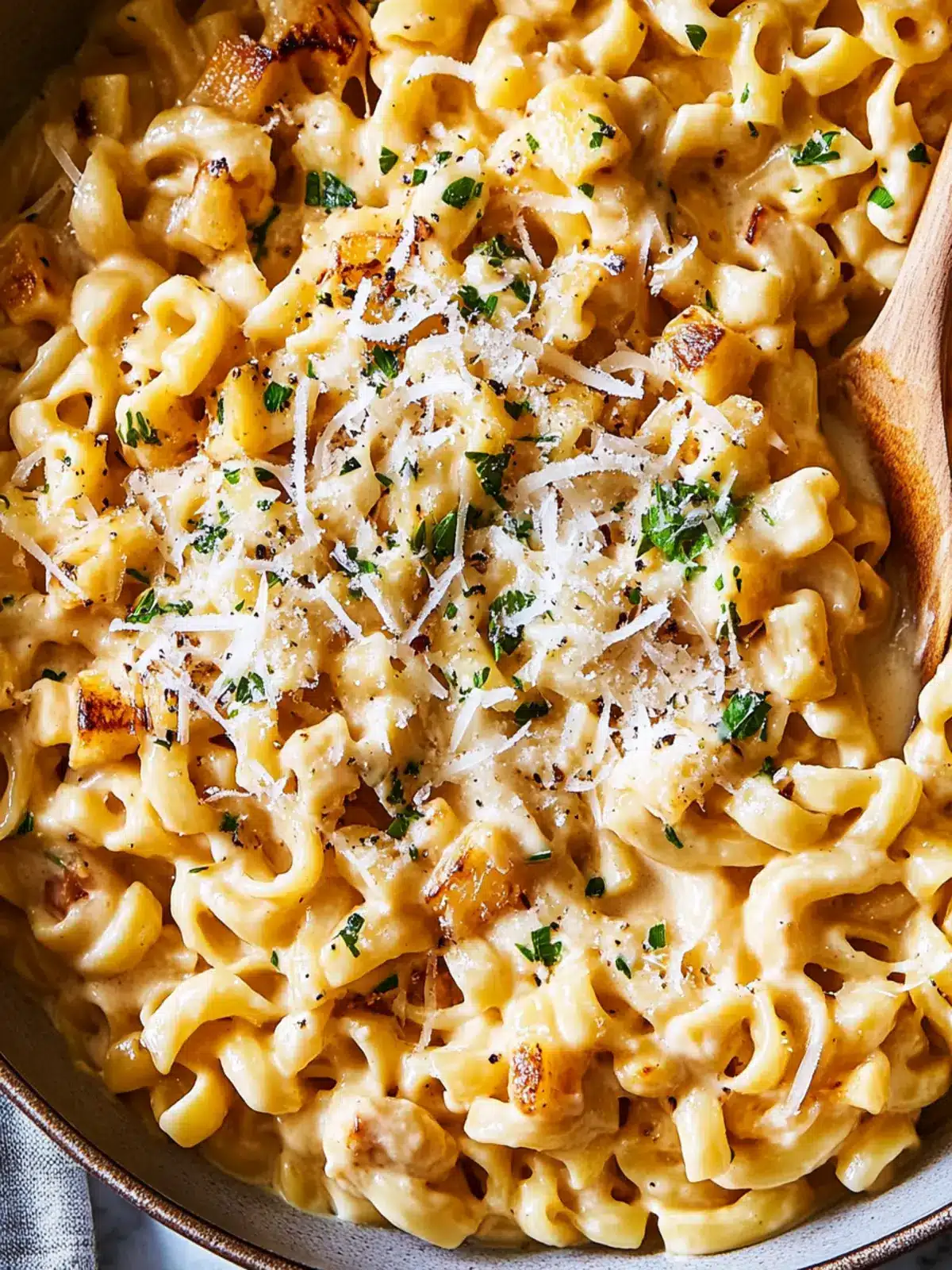 Creamy Garlicky Alfredo Ditalini: Your New Comfort Food Fix 2 Creamy Garlicky Alfredo Ditalini