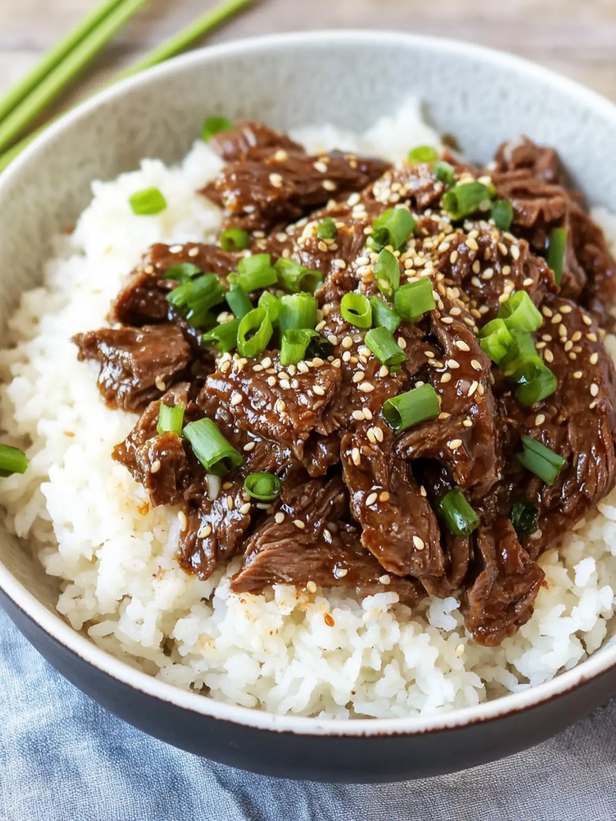Slow Cooker Korean Sesame Garlic Beef for Effortless Comfort 3 Slow Cooker Korean Sesame Garlic Beef