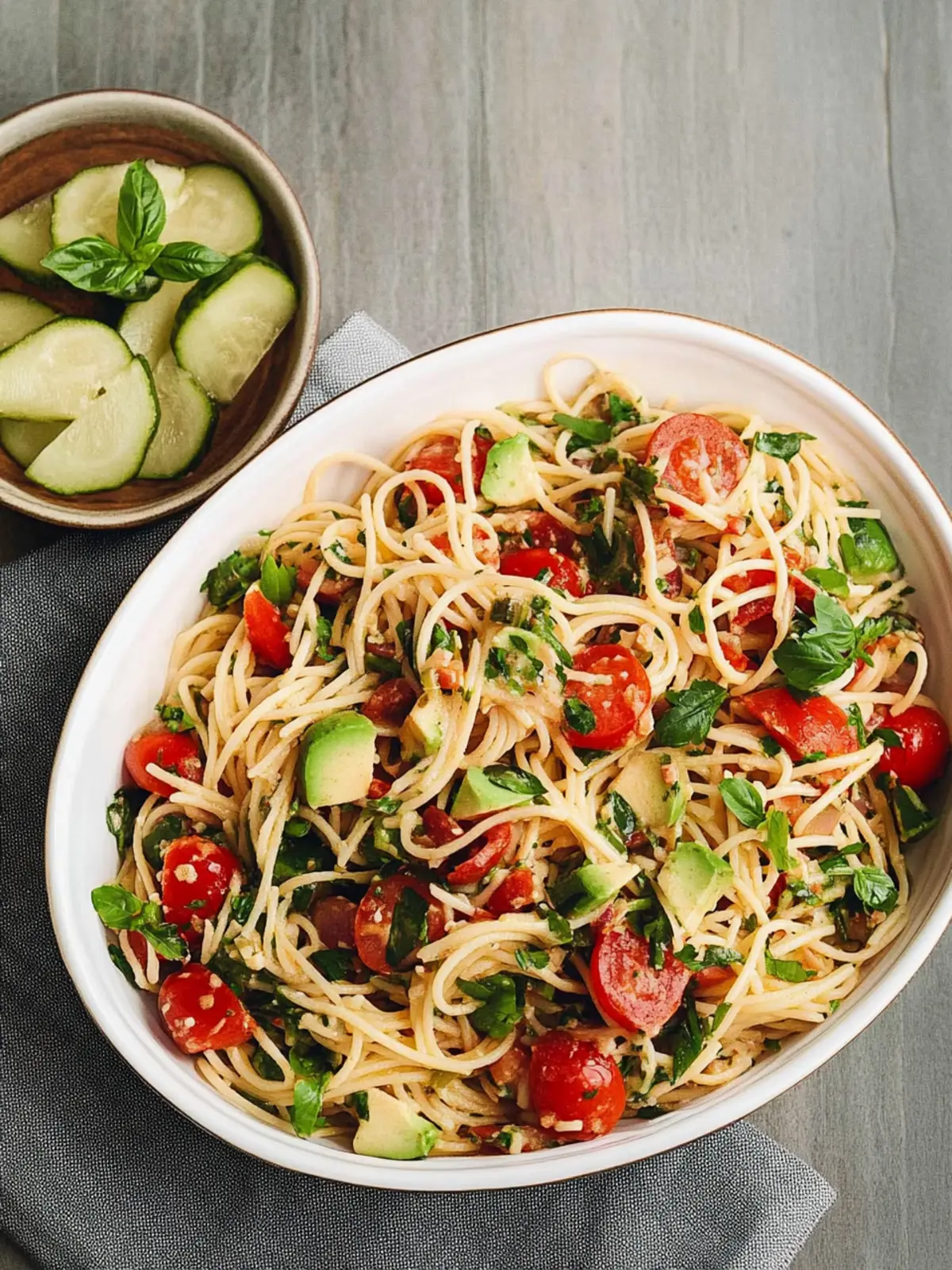 Vibrant Spaghetti Salad: Easy Recipe for Summer Gatherings 2 Spaghetti Salad