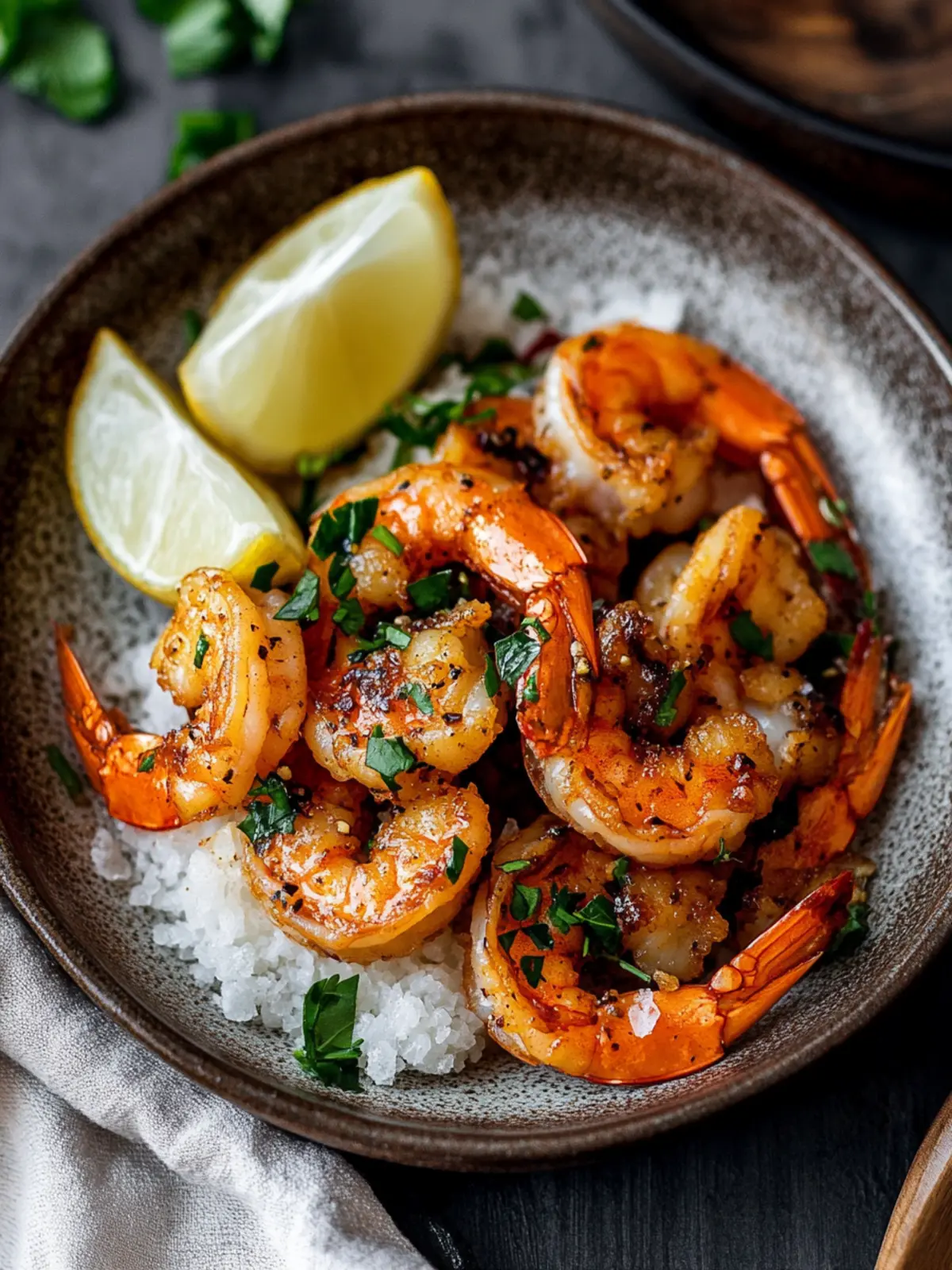 25 Minute Crispy Salt & Pepper Shrimp
