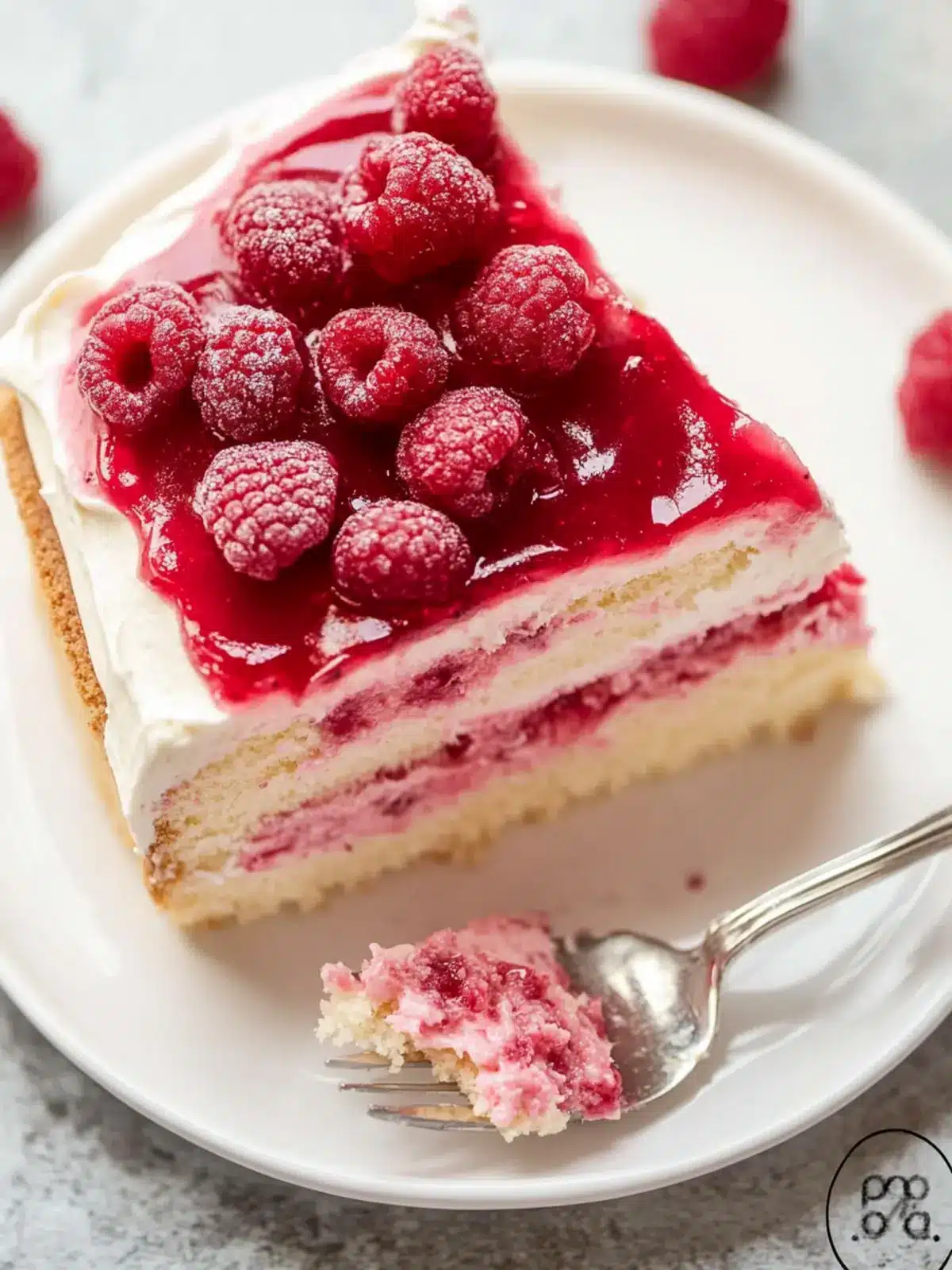 Decadent Raspberry Cream Cake You’ll Fall in Love With 5 RASPBERRY CREAM CAKE