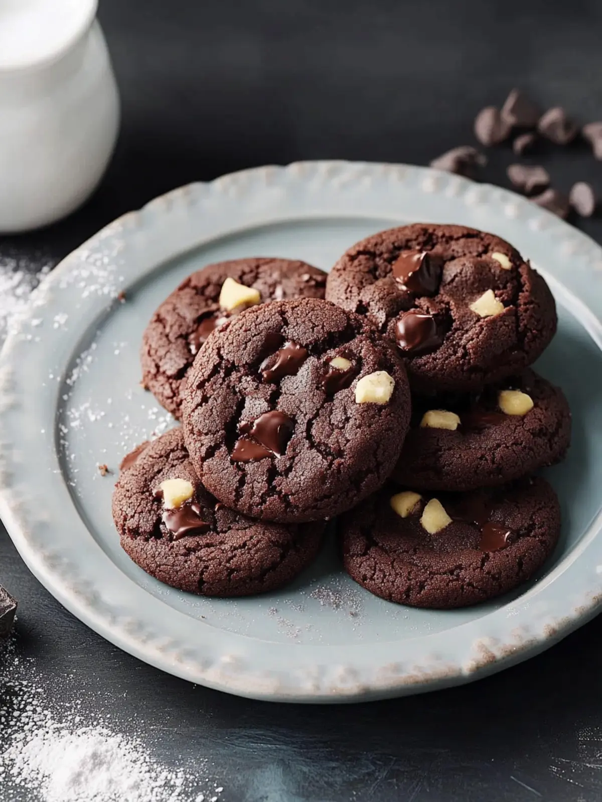 Chocolate Cake Cookies