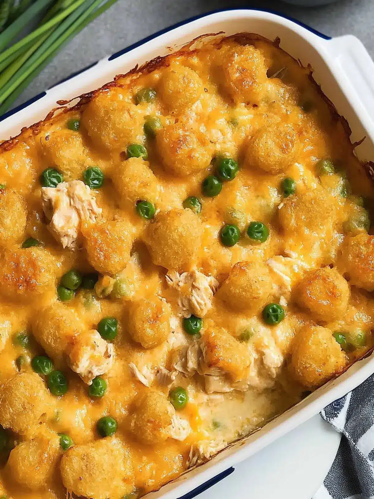 Chicken Tater Tot Casserole