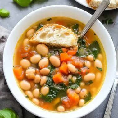 Easy Tuscan Bean Soup