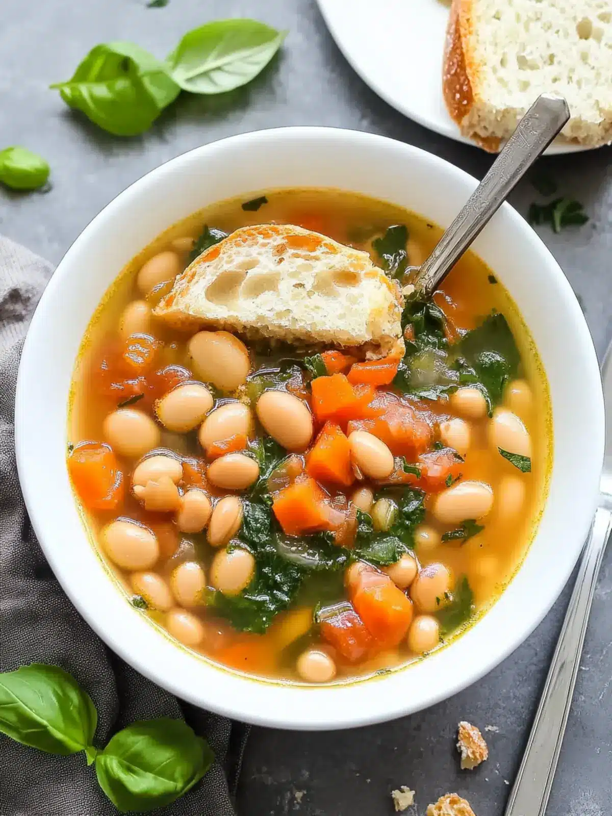 Easy Tuscan Bean Soup