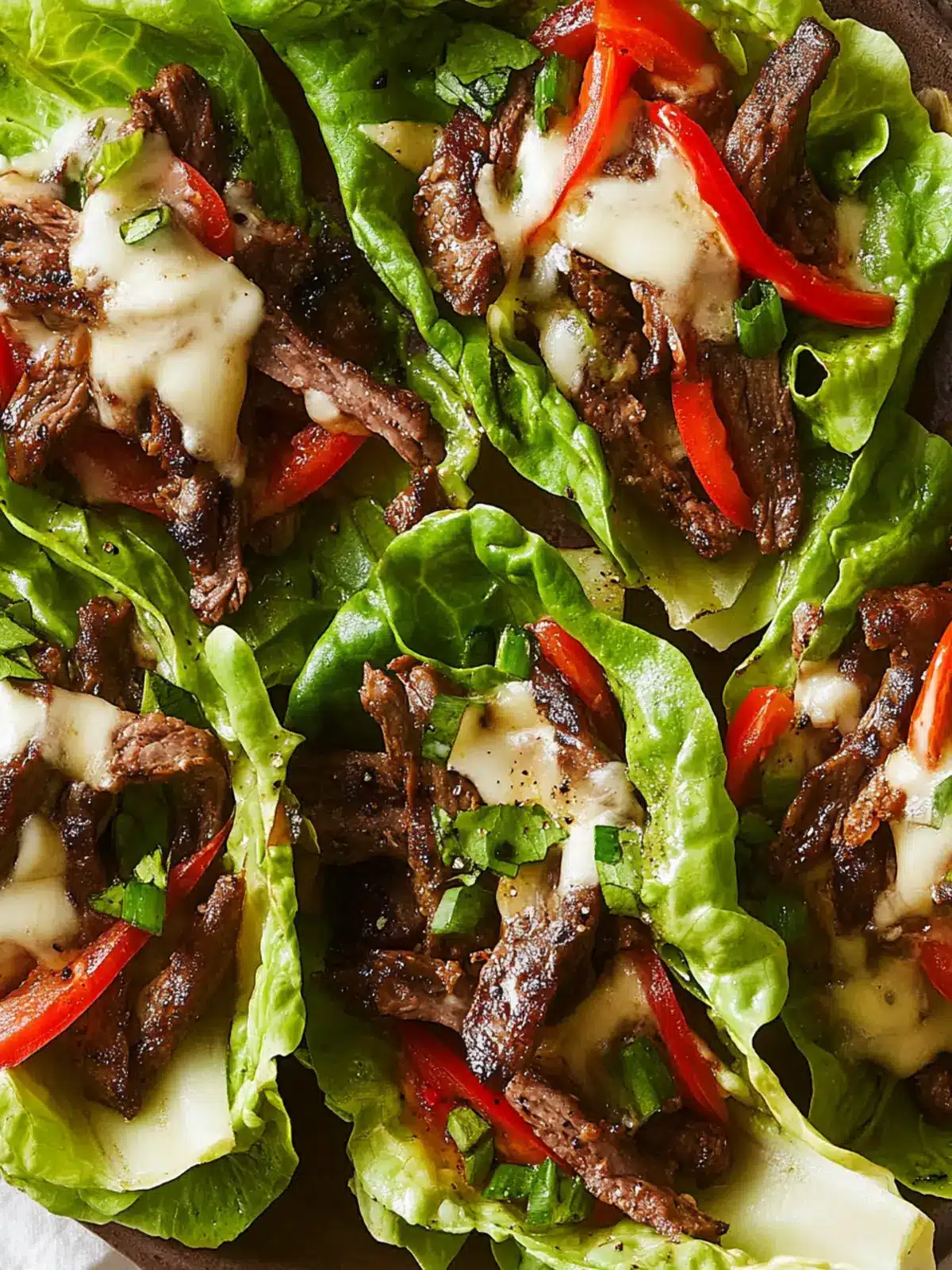 Low-Carb Philly Cheesesteak Lettuce Wraps You’ll Crave 4 Philly Cheesesteak Lettuce Wraps