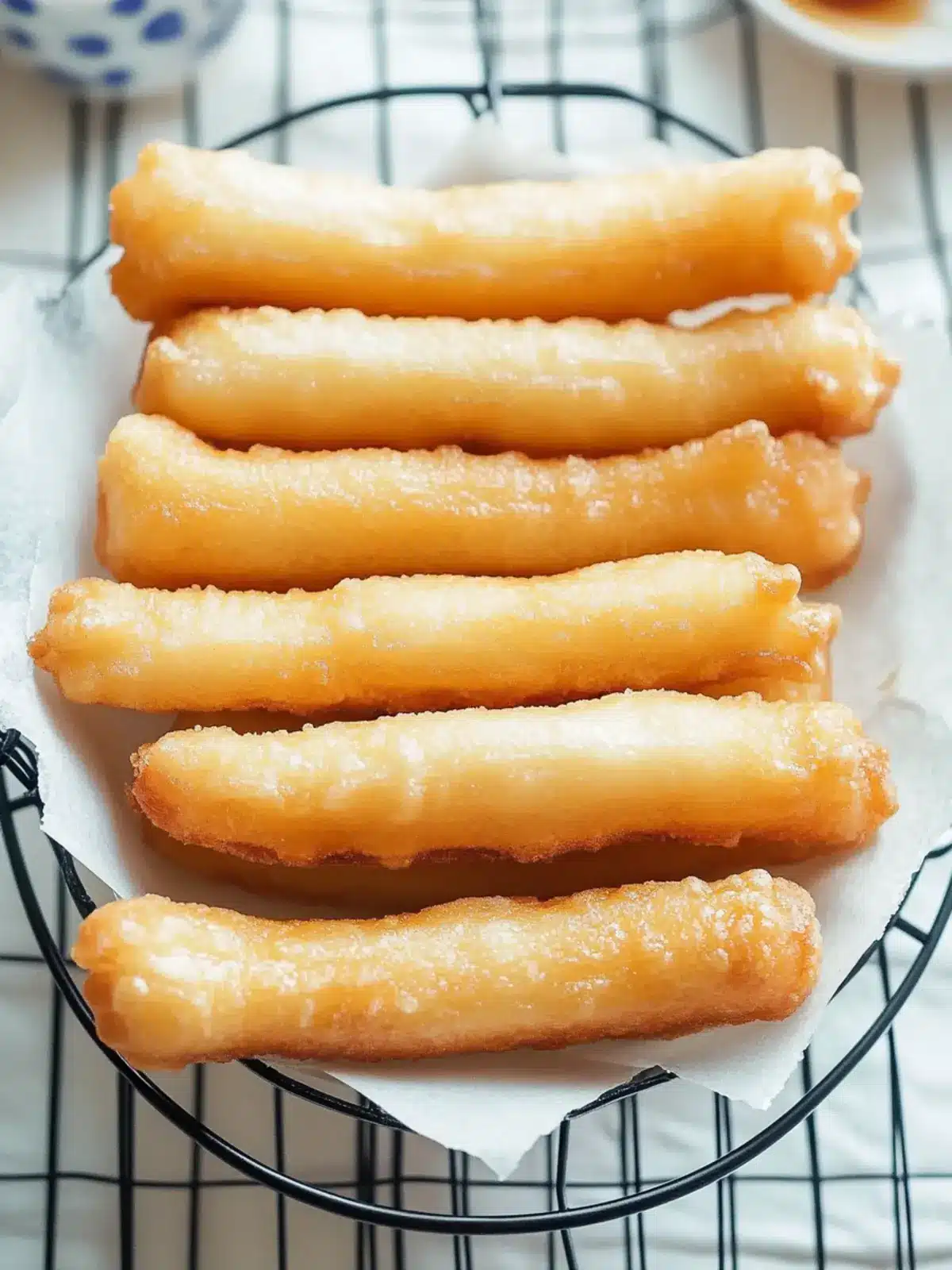 Crispy Youtiao: Irresistible Chinese Doughnut Sticks You’ll Love 2 Crispy Youtiao: Irresistible Chinese Doughnut Sticks Recipe