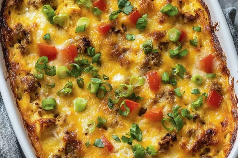 The Ultimate Make-Ahead Breakfast Casserole
