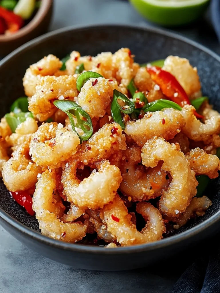 Crispy Chinese Salt and Pepper Squid You’ll Crave Again! 2 Chinese Salt and Pepper Squid
