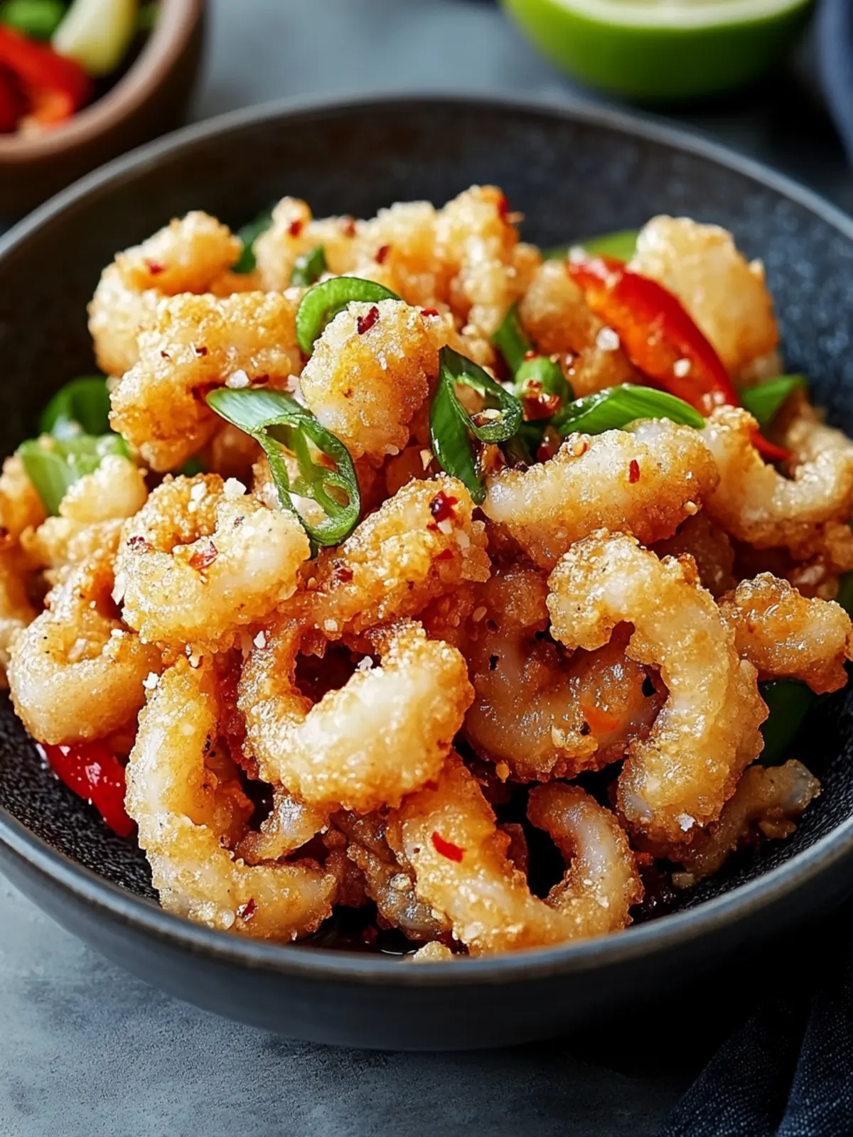 Crispy Chinese Salt and Pepper Squid You’ll Crave Again! 2 Chinese Salt and Pepper Squid