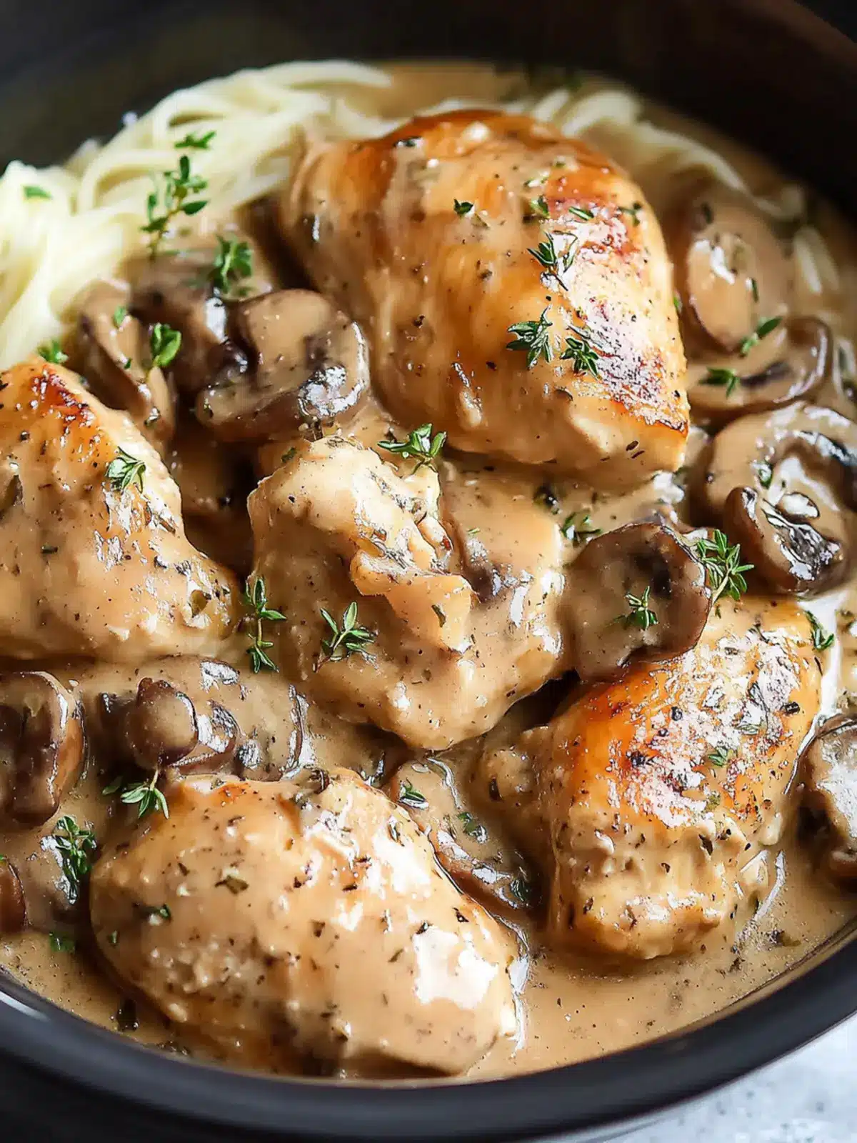 Crock-Pot Chicken Marsala: Effortless Comfort Food Delight 2 Crock-Pot Chicken Marsala