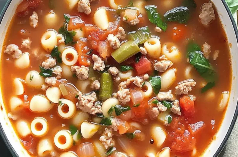 Pasta Fagioli Soup