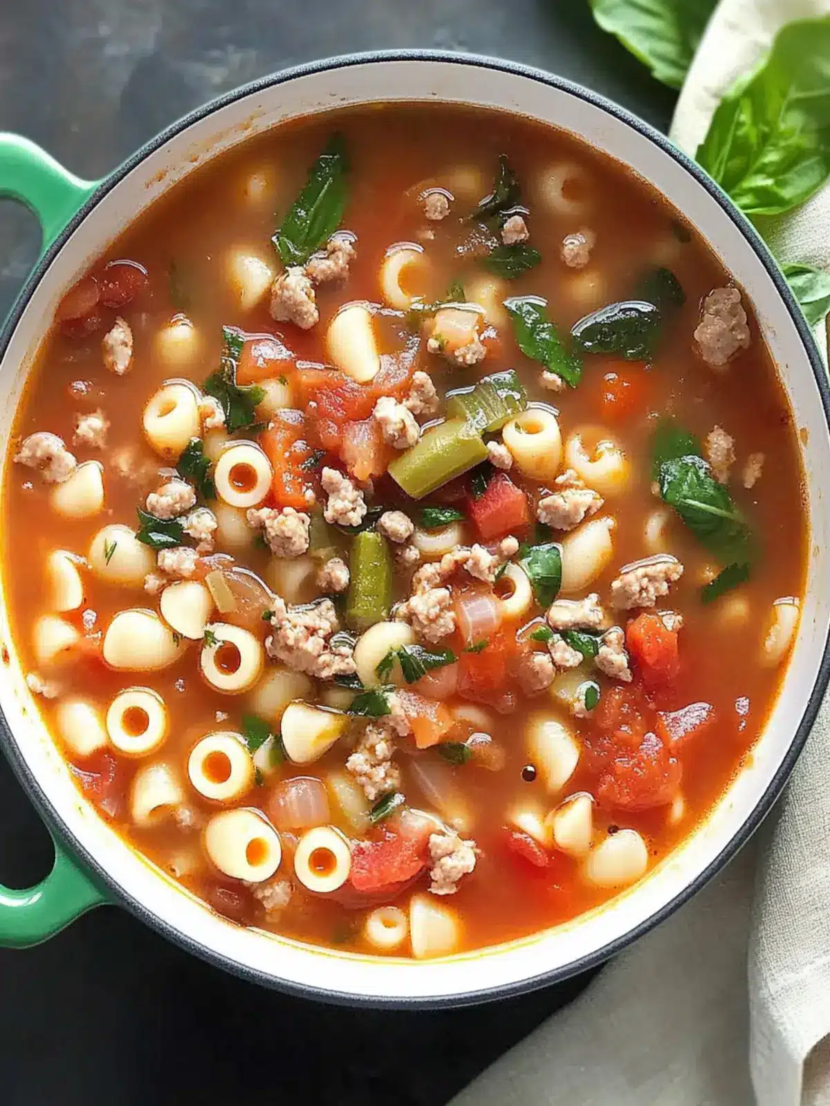 Pasta Fagioli Soup