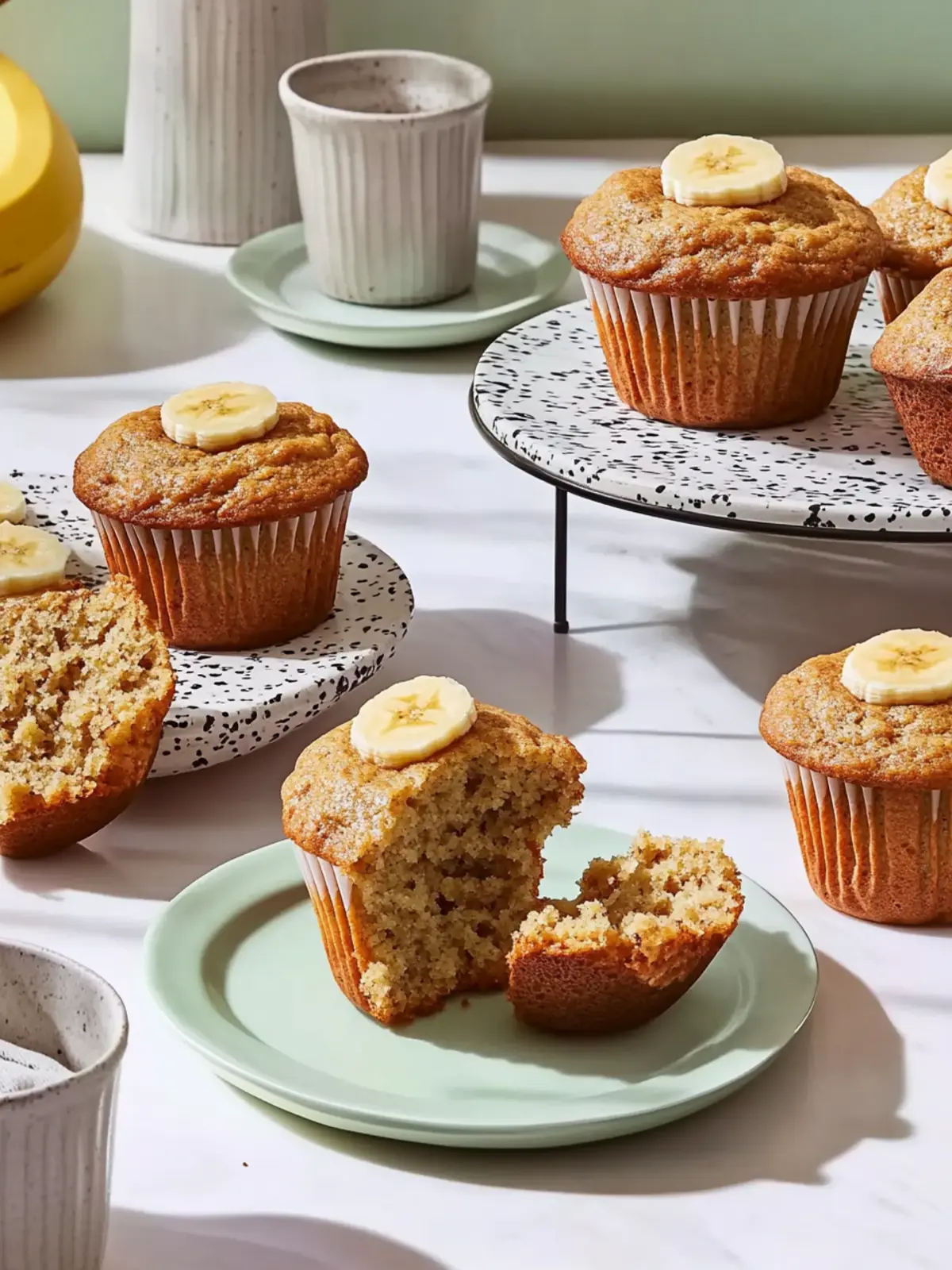 Irresistibly Soft Banana Muffins for a Cozy Morning Treat 5 Banana Muffins
