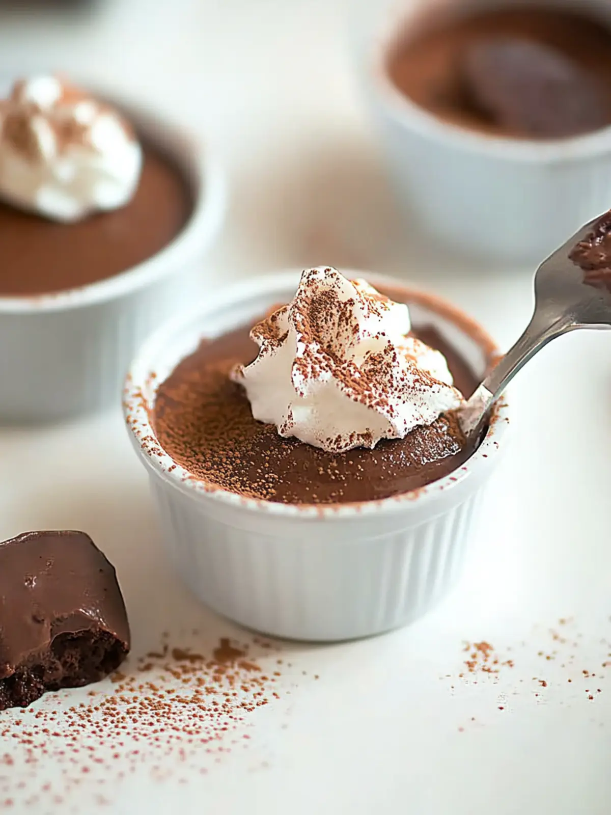 Indulge in Decadent Chocolate Pots de Crème Bliss 4 Chocolate Pots de Crème