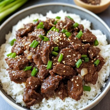 Slow Cooker Korean Sesame Garlic Beef