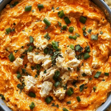 Crockpot Buffalo Chicken Dip