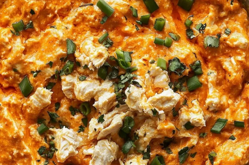 Crockpot Buffalo Chicken Dip