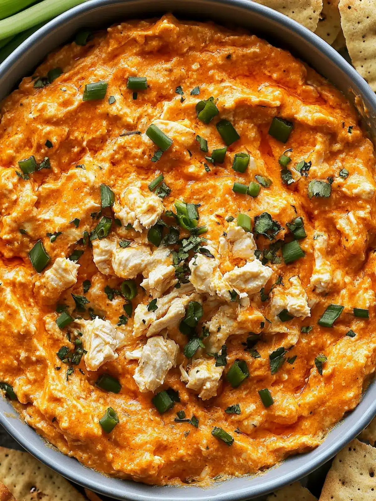 Crockpot Buffalo Chicken Dip