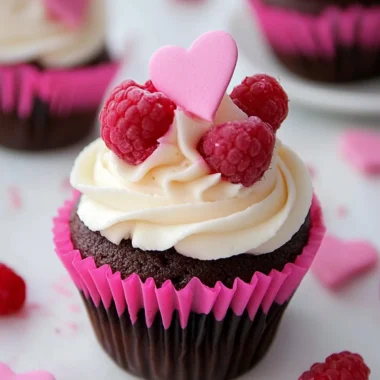 Irresistible Valentine Raspberry Cream Filled Cupcakes Recipe 10 Valentine Raspberry Cream Filled Cupcake