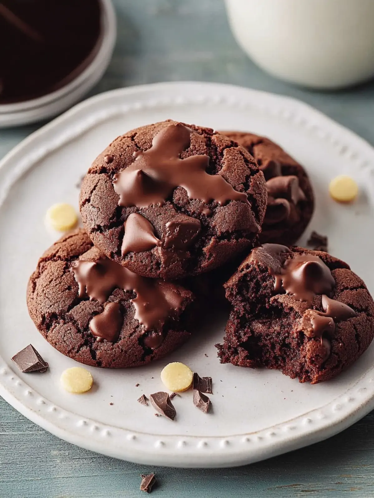 Chocolate Cake Cookies