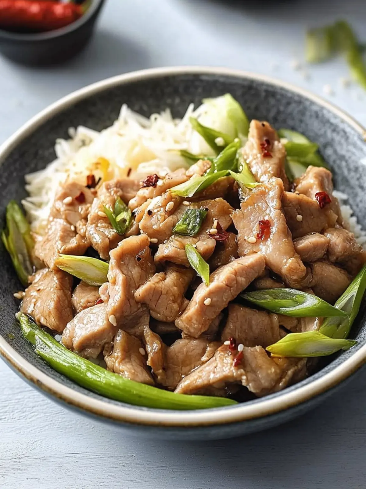 Quick Ginger Pork