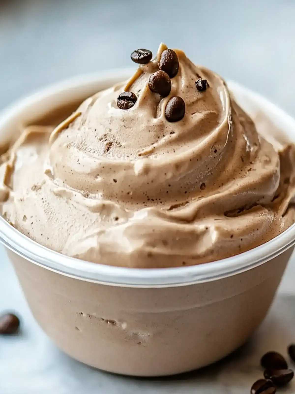 Ninja Creami Mocha Espresso Protein Ice Cream