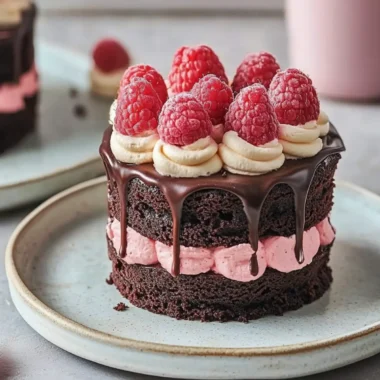 Irresistible Mini Chocolate Raspberry Cake for Sweet Moments 10 Mini Chocolate Raspberry Cake