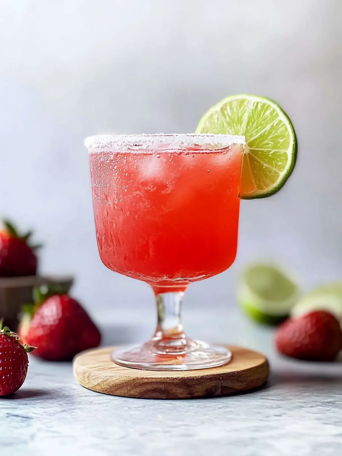 Strawberry Gimlet