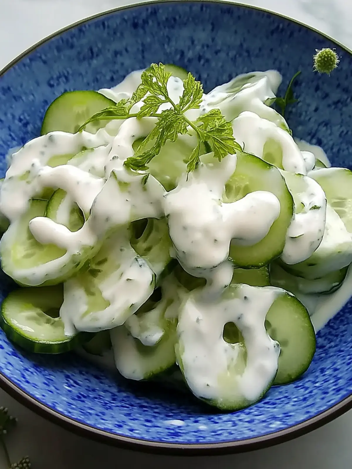 Revitalize Your Meals with Delicious Blue Cucumber Salad 2 Blue Cucumber Salad