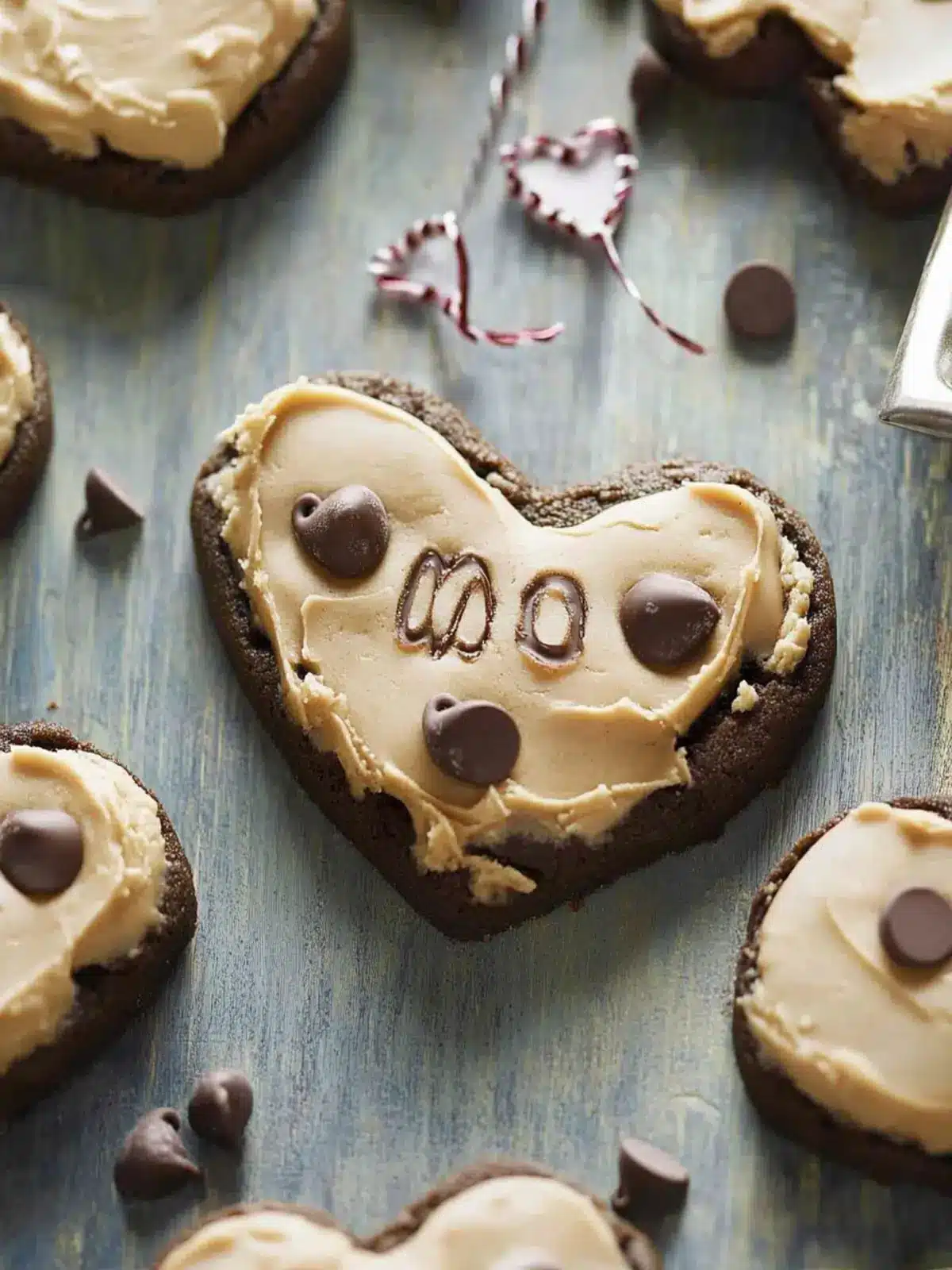 Chocolate Chip Cookie Dough Valentine’s Hearts for Sweethearts 3 Chocolate Chip Cookie Dough Valentine’s Hearts