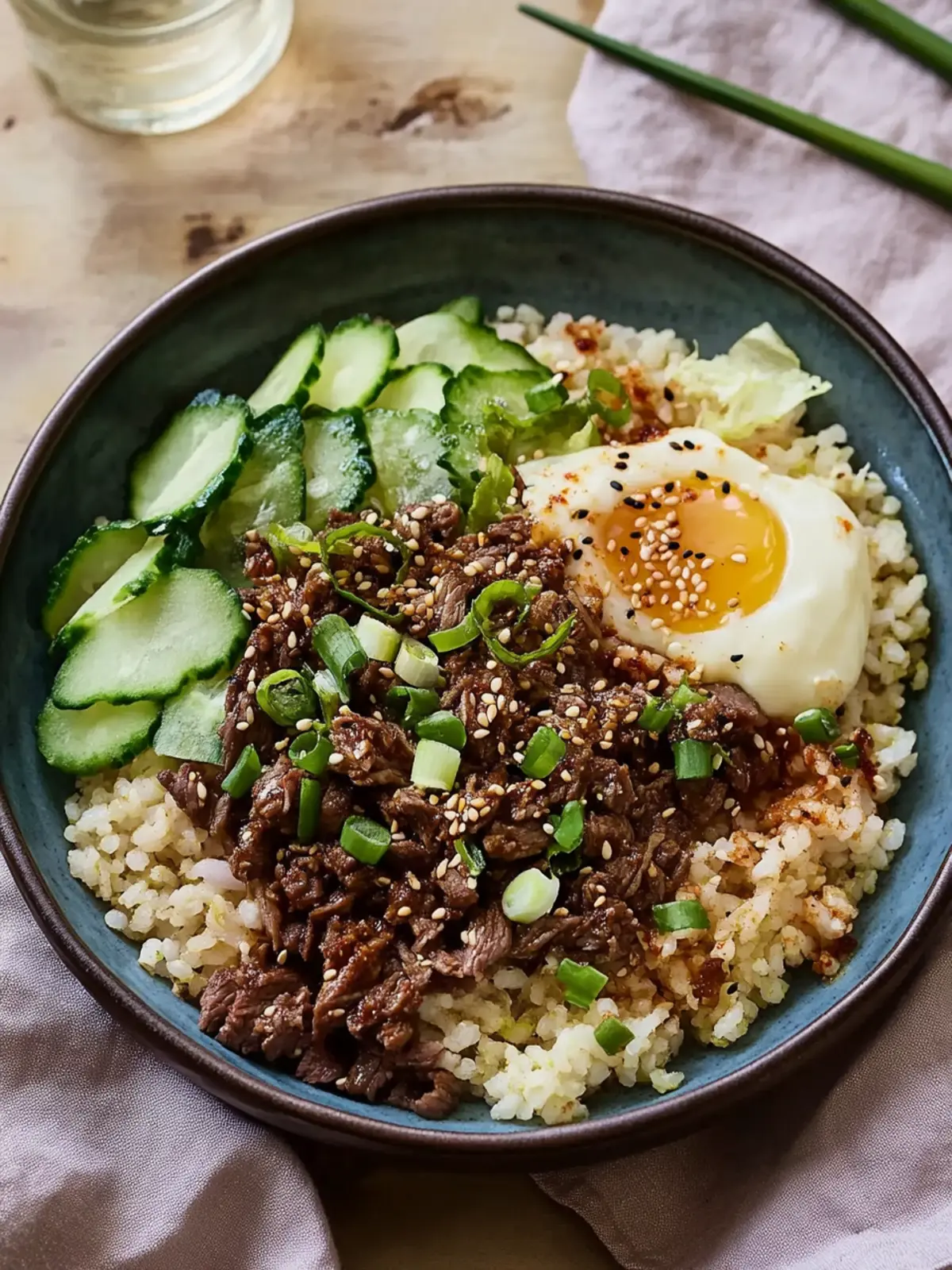 Easy Korean Beef Bowl