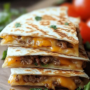 Smashburger Quesadillas: Quick, Cheesy, and So Delicious!