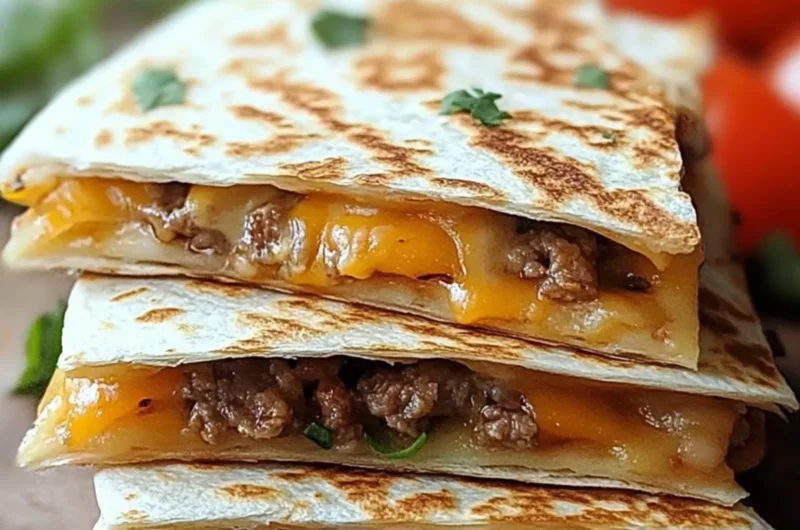 Smashburger Quesadillas: Quick, Cheesy, and So Delicious!
