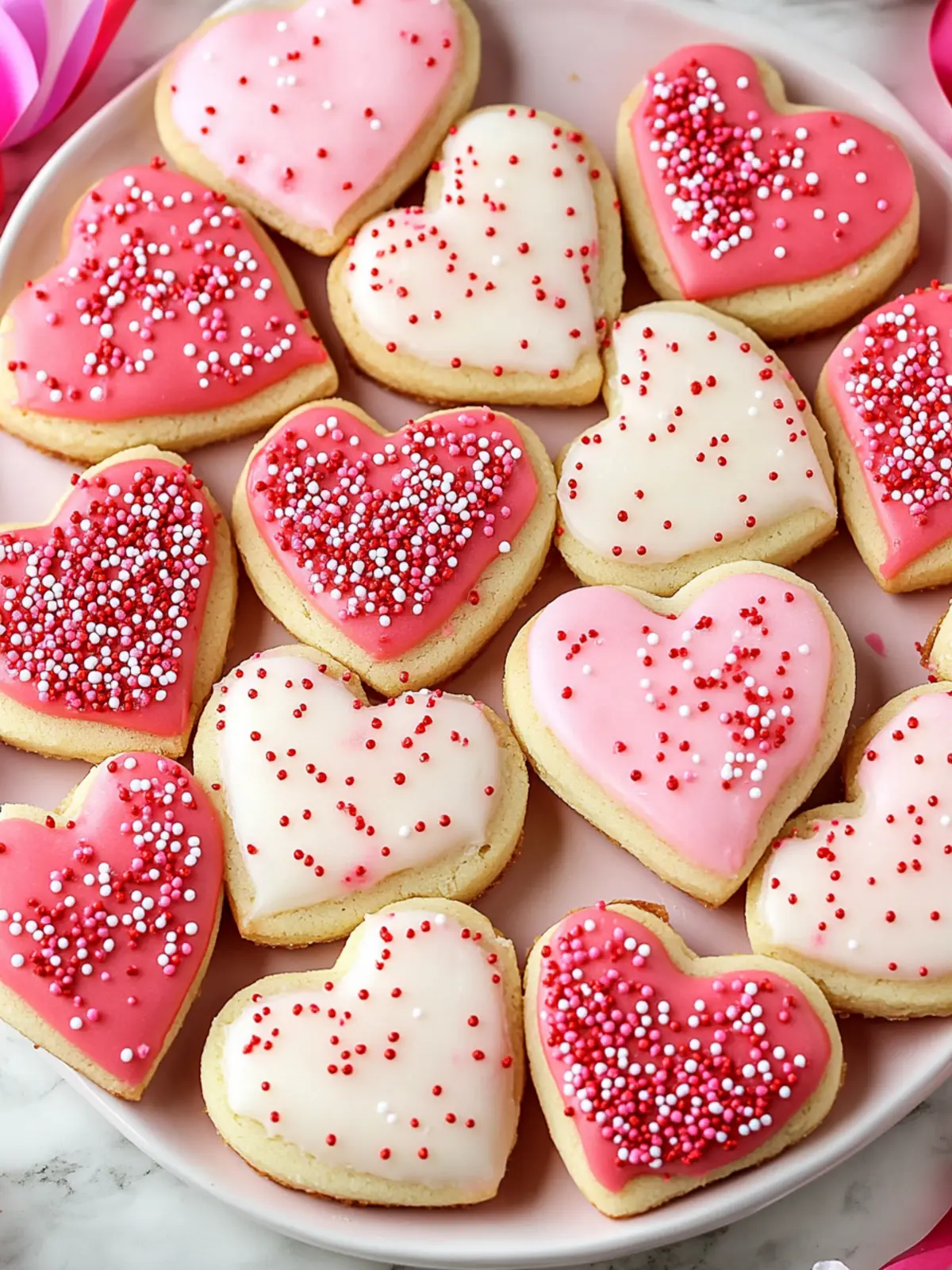 Heavenly Valentine's Frosted Sugar Cookies You’ll Adore 4 Valentine’s Frosted Sugar Cookies