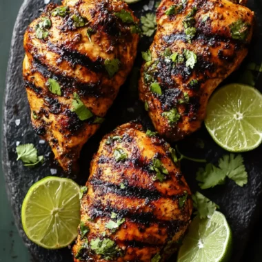 Smoky Chipotle Lime Marinated Chicken