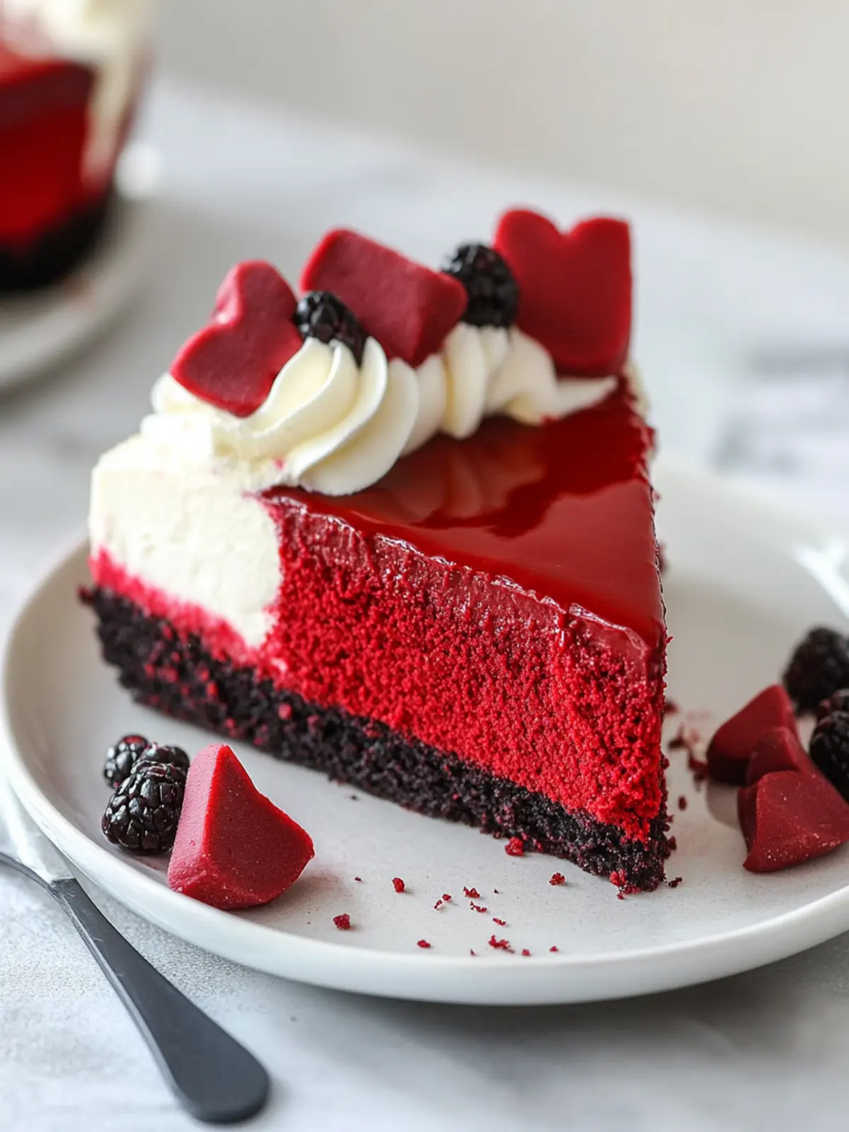 Red Velvet Cheesecake