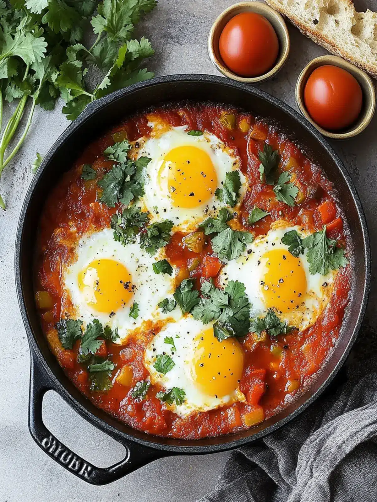 Cozy Shakshuka for Two: A Healthy, Flavorful Brunch Delight