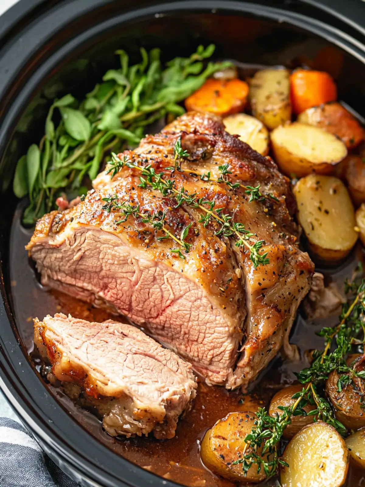 Savory Crockpot Pork Roast: Dinner Made Effortless and Delicious 2 Crockpot Pork Roast