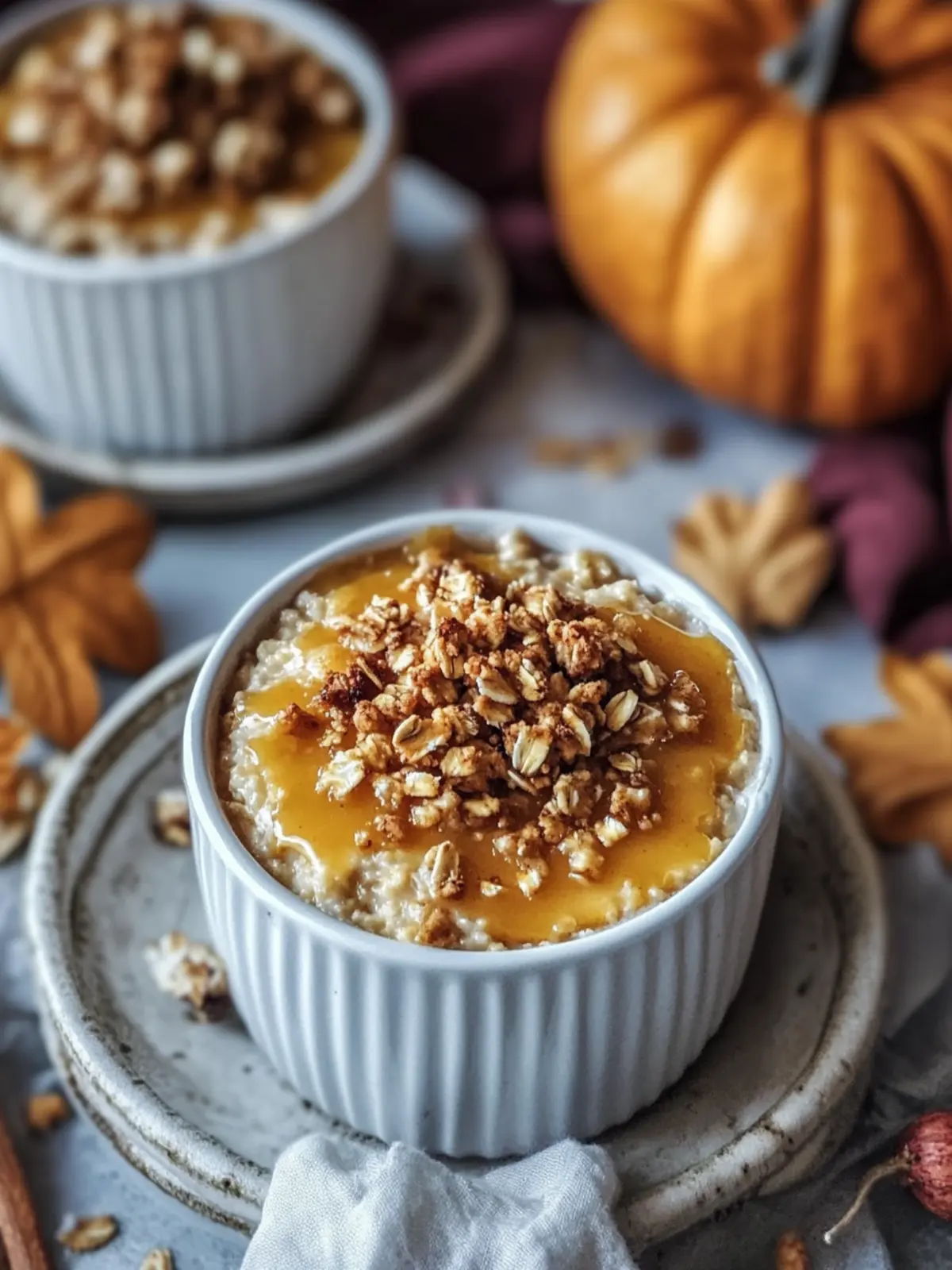 Brûlée Your Breakfast with Pumpkin Pie Oatmeal Delight