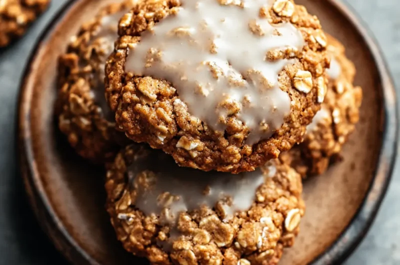 Brown Butter Pumpkin Oatmeal Cookies